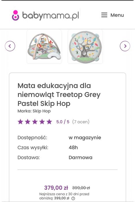 Mata edukacyjna Skip Hop