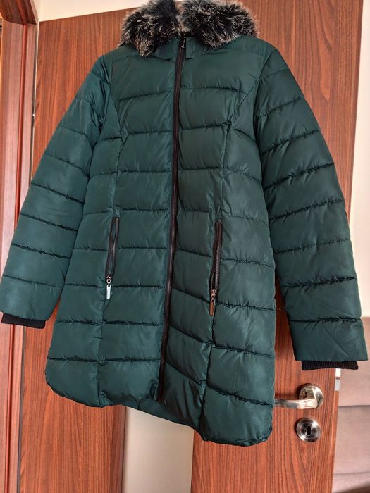 Kurtka damska zimowa, rozmiar S, Carry, zielona