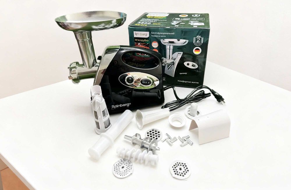 Мясорубка соковыжималка / електромясорубка - м’ясорубка нова, потужна!