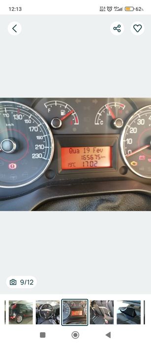 Fiat Grande Punto 1.2 Design Giugiaro e Look visual Abarth Sport, muito estimado, carro de garagem.