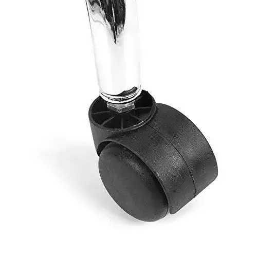 Стілець майстра манікюру, педикюру, косметолога зі спинкою (білий)