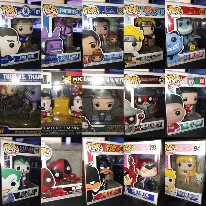 Coleção Funko Pop