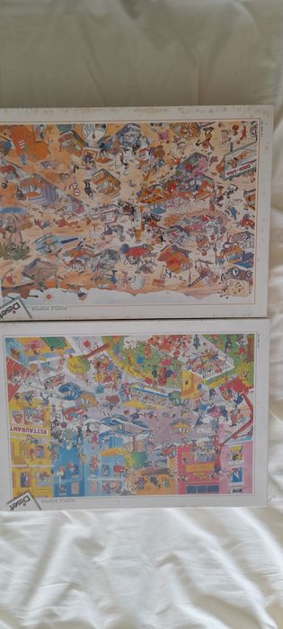 2 puzzles 1000 peças novos