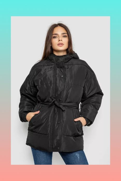 Куртка жіноча демісезонна з капюшоном | Жіноча куртка розмір M - XXL