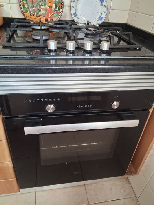 Placa a gás de garrafa forno eléctrico