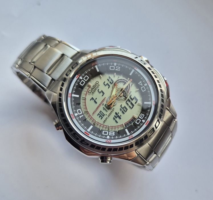 Zegarek Casio Edifice EFA-121D-7AVEF vintage
