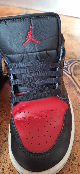 buty jordan czerwone