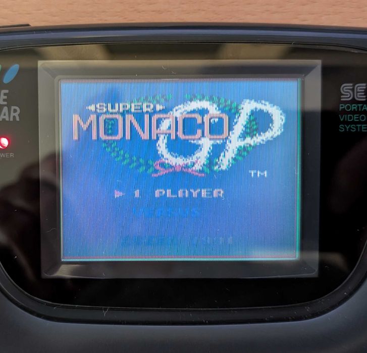 Super Monaco GP - Sega Game Gear