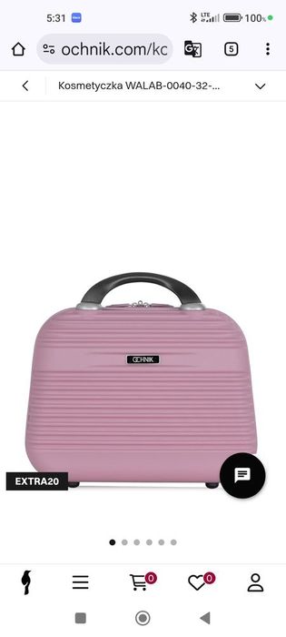 zestaw walizek OCHNIK +gratis kuferek (kosmetyczka)