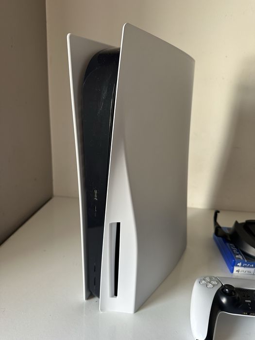 PlayStation 5 Fat 1TB (Mídia Física) | 2 Comandos | Suporte + 2 Jogos | Completo