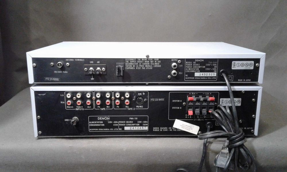 DENON PMA-730,tuner gratis,wzmacniacz stereo
