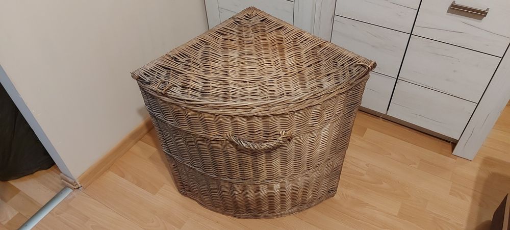 Kosz wiklinowy duży 49cm x 60cm