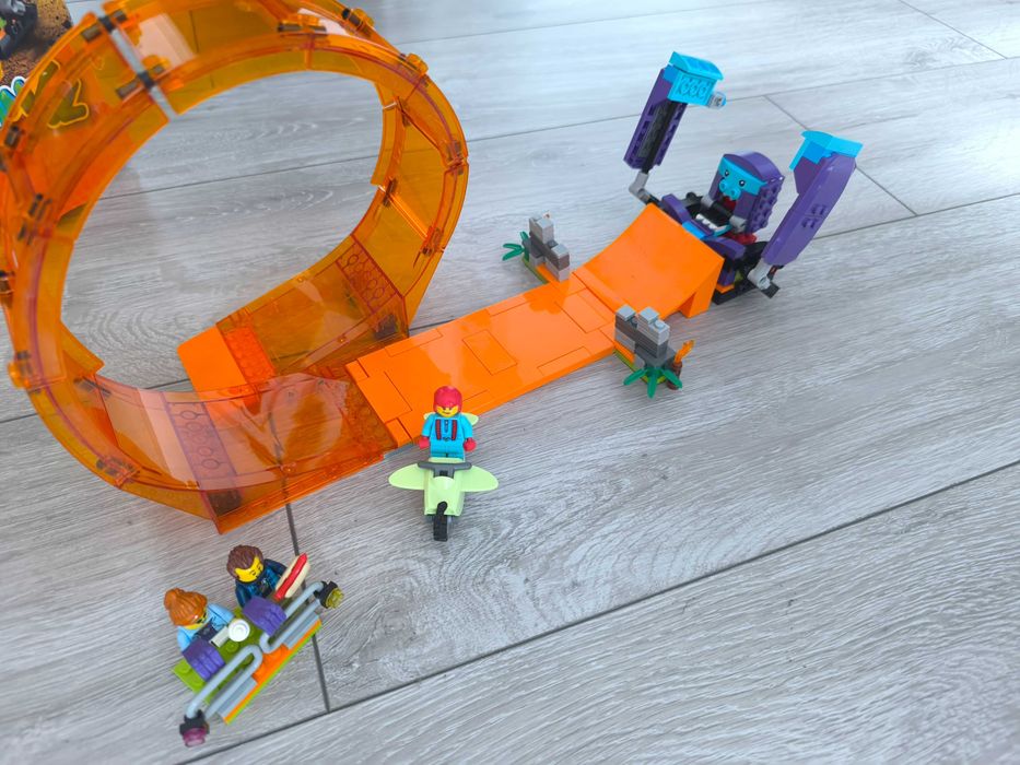 Klocki LEGO 60338 używane kaskaderska pętla