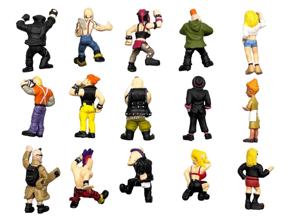 Figuras diversas em PVC