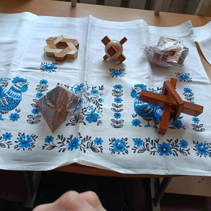 Набор головоломок от DeAgostini. Головоломки детские / дитячі. 18 головоломок.