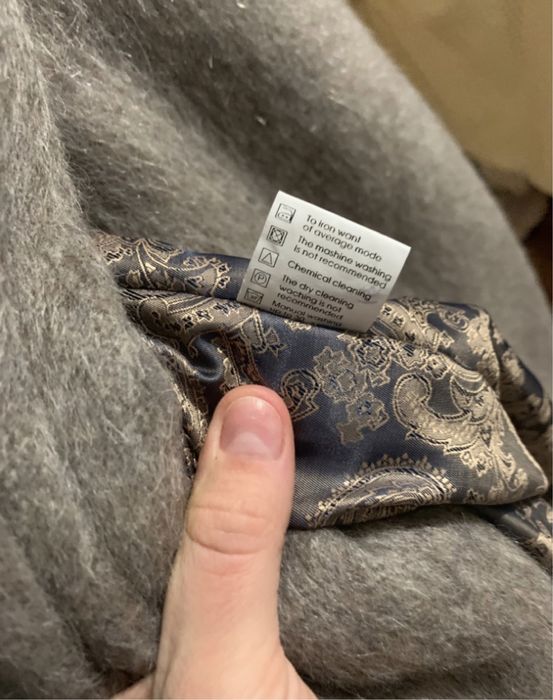 Пальто сіре Albanto