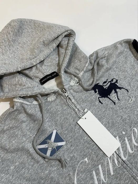 Зип худи Project G/R Grailz project Cuntier M L vetements balenciaga