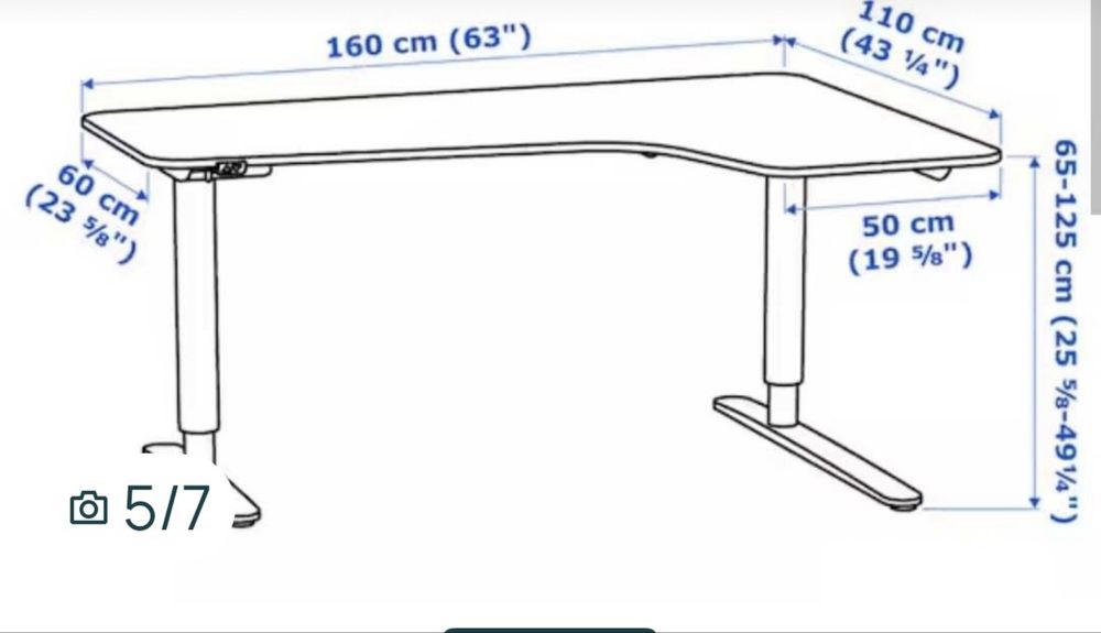 Secretária IKEA Bekant