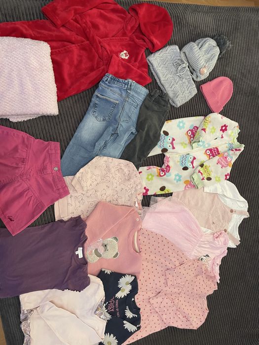 Лот речей на дівчинку 86-92