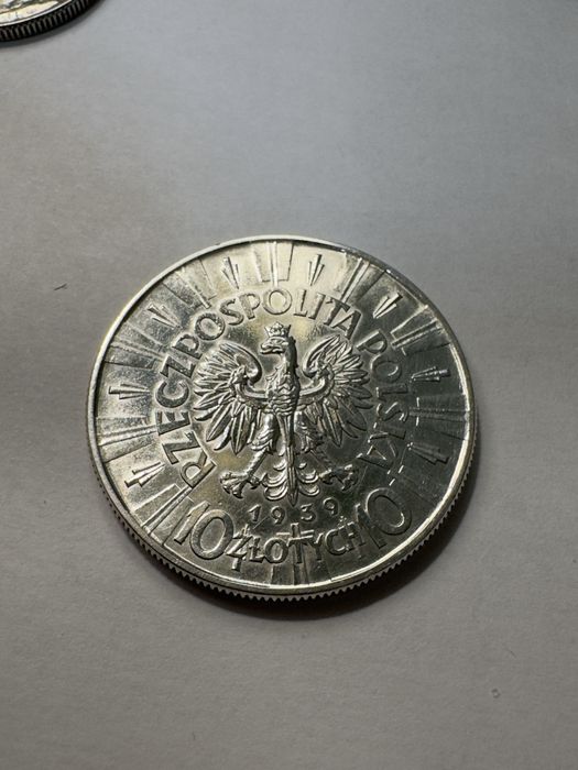 10 złotych 1939 r ideal Piłsudski marszalek dziadek