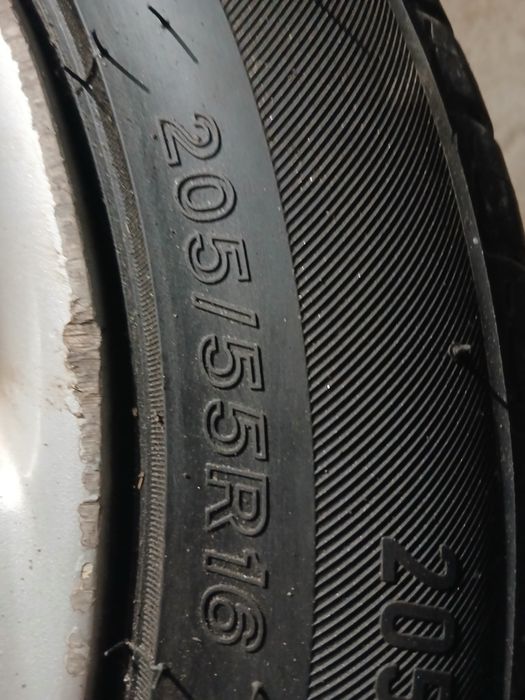 Jantes mazda 6 com pneus seminovos