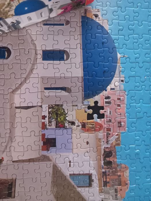 Puzzle Santorini 1500 el. Castorland