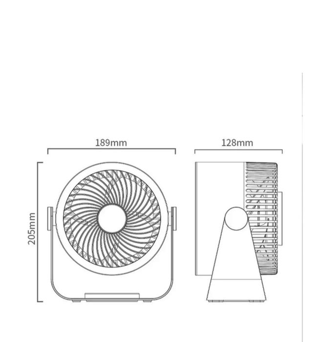 Вентилятор портативный