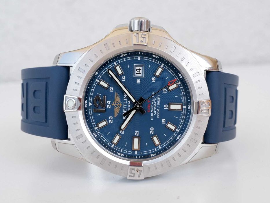 Breitling Colt Automatic Blue Dial 44mm NEW