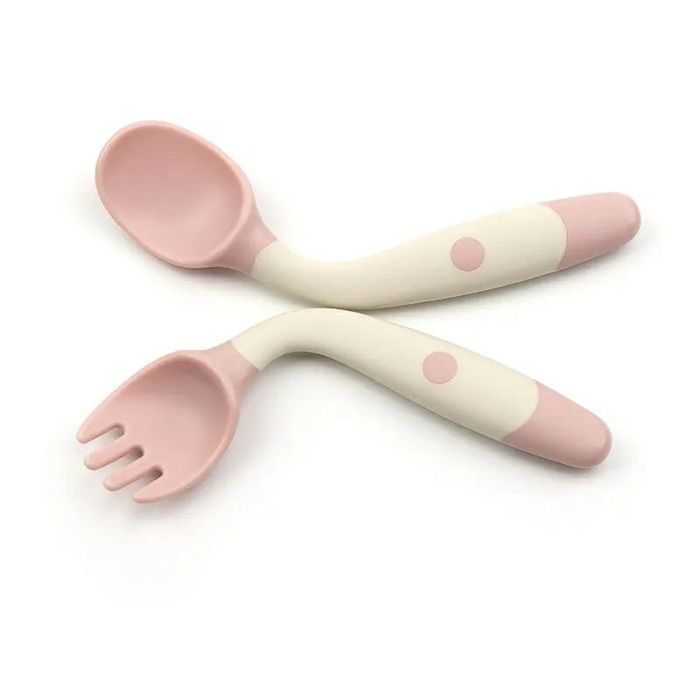 Conjunto talheres silicone bebé426335031630899203
