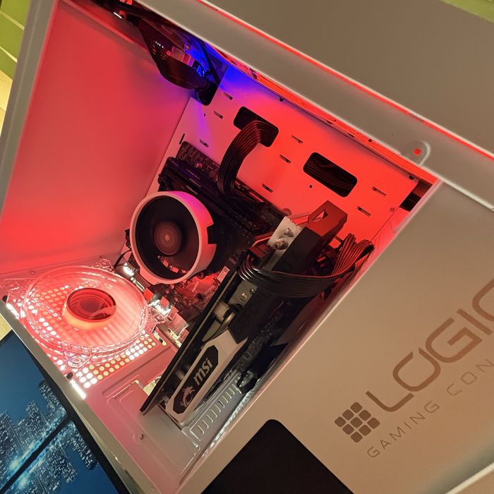 RTX 2060 lub GTX 1660 Ti | BIAŁY | Komputer Gamingowy | Ryzen 5