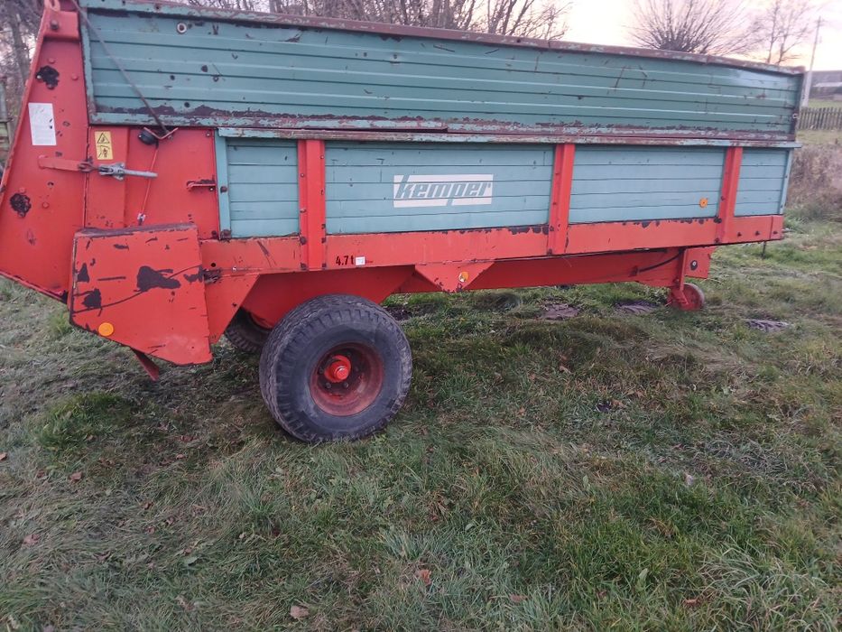 Rozrzutnik obornika 6t kemper