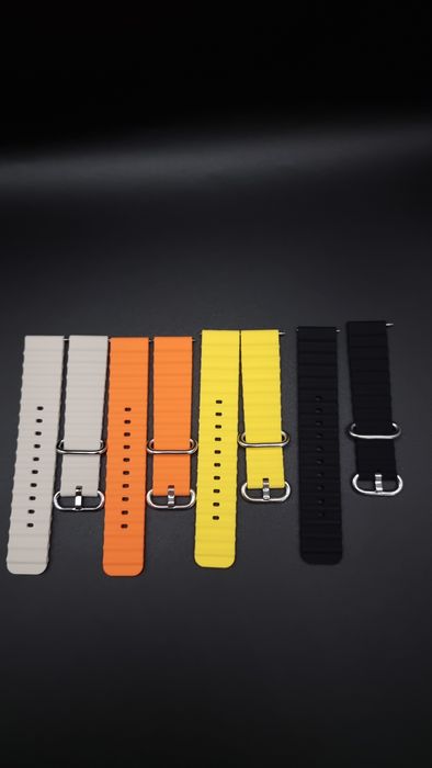 Zestaw 4 silikonowych pasków 20 mm do Samsung Galaxy Watch