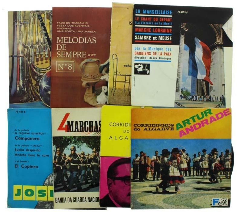 Discos de vinil 7