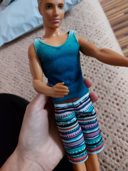 Barbie plażowy samochód terenowy auto jeep ken - gratis lalka barbie