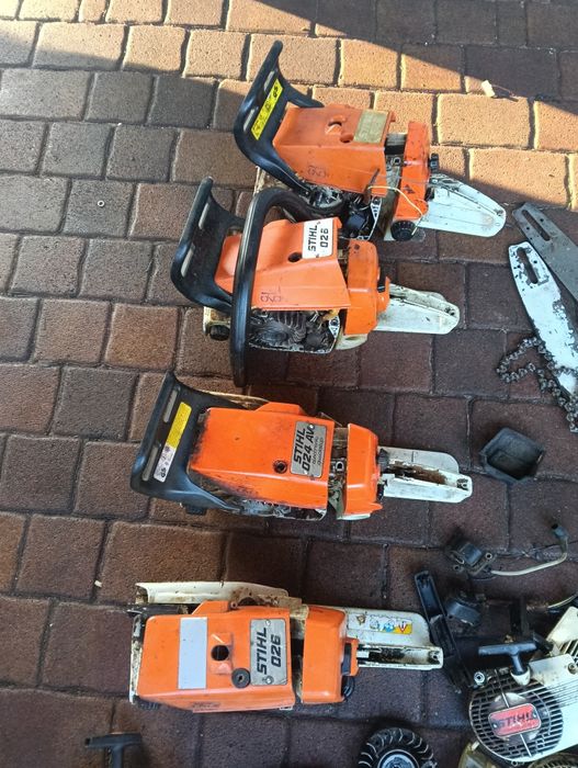 Piła spalinowa 4 sztuki na części Stihl 026
