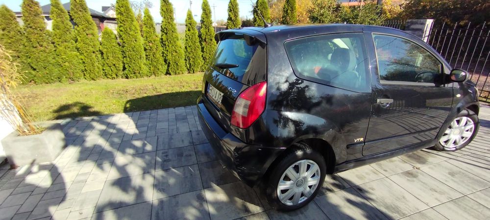 Citroen C2 czarny 2007