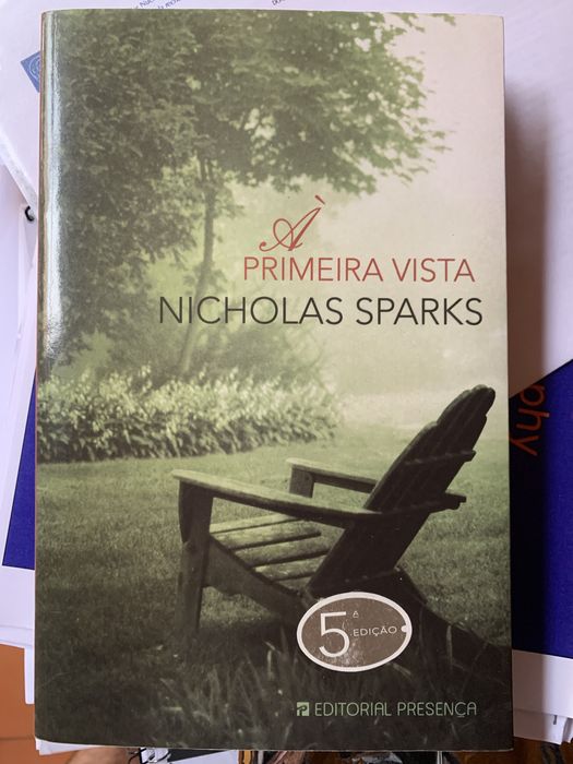 Livro Nicholas Sparks - À Primeira Vista