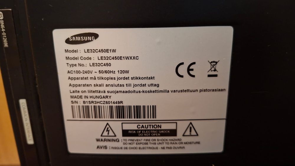 Televisão  Samsung 32"