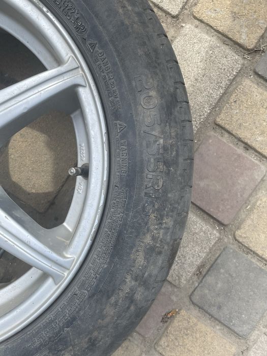 Продам Титанки r16 з резиною michelin gren