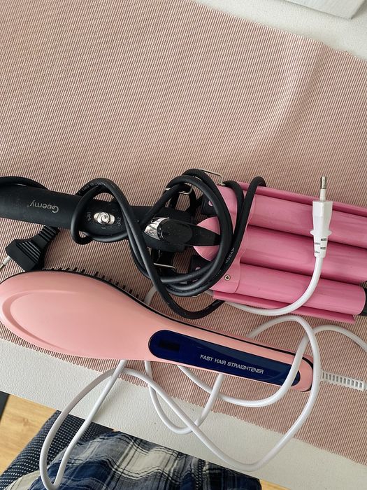 Плойка, щітка