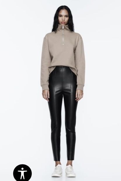 Лосіни, брюки під шкіру zara