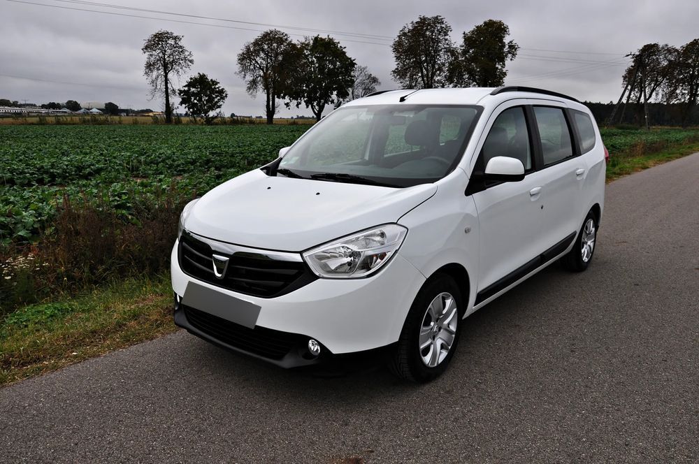 Dacia Lodgy SCT Euro6 Serwisowany Bezwypadkowy Oryginalny Lakier Auto Bez Wkładu