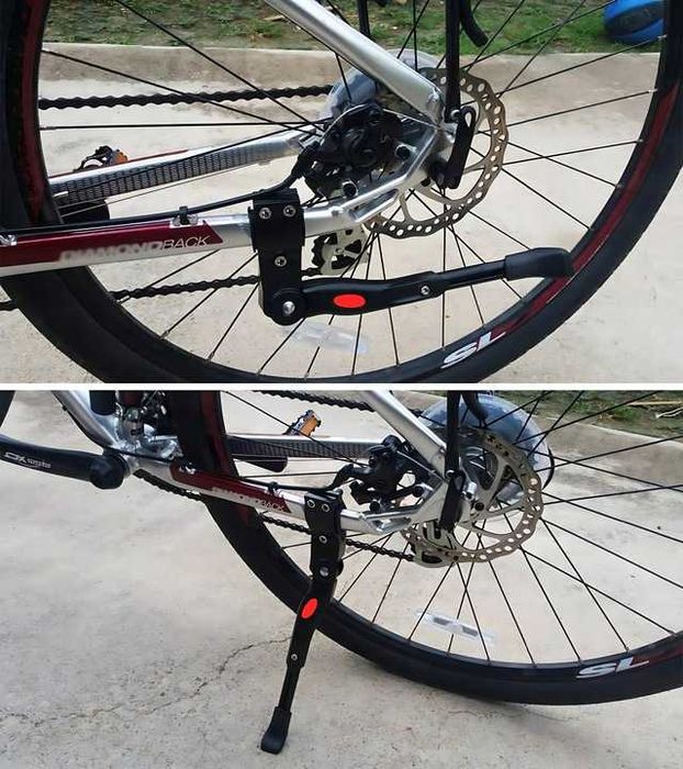 Stopka Do Roweru Regulowana Rowerowa Podpórka Boczna Na Widelec
