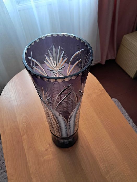 Wazon wysoki fioletowy 50cm