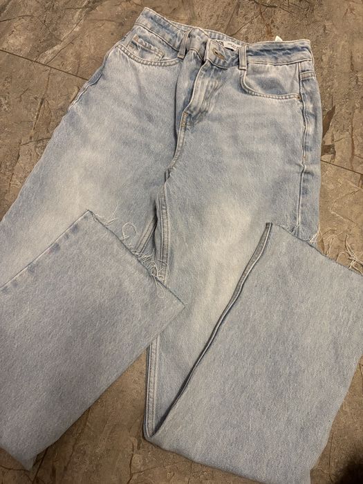 Джинси zara S прямі