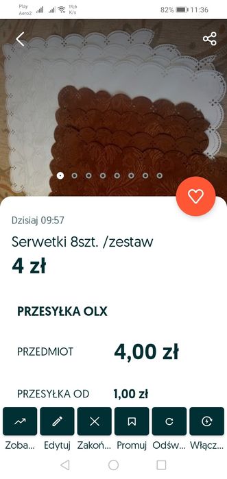 Biały obrus z delikatnym wzorem