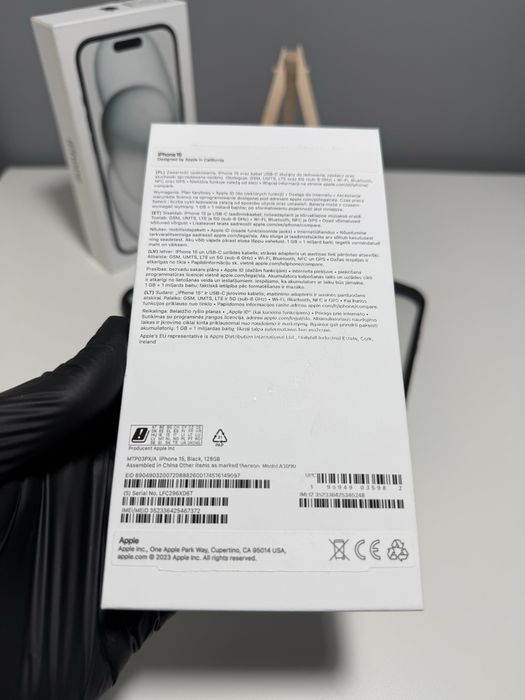 iPhone 15 | Black | 87% | Zestaw