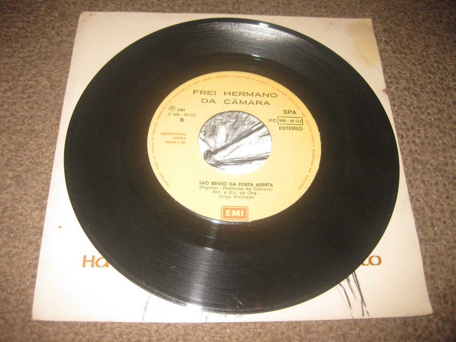 Vinil Single do Frei Hermano da Câmara "Há Vinte Anos Que Te Canto"