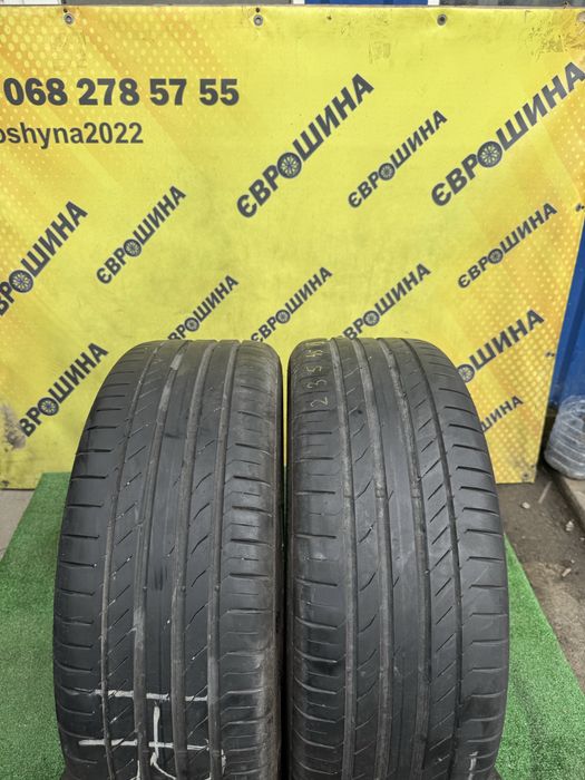 Шини Continental ContiSportContact 5 SSR 235/45r19 Літо Склад б/у