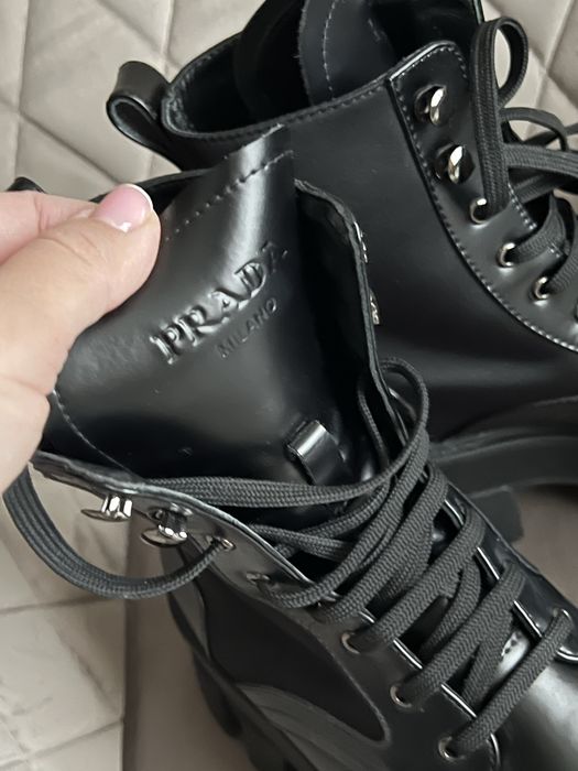 Сапогі ботінки prada